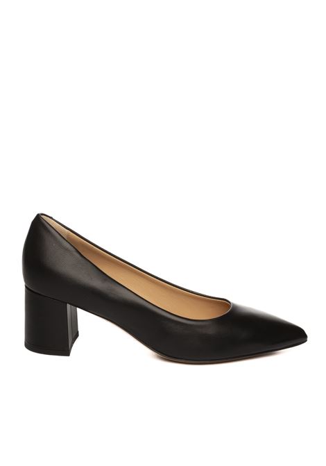 black nappa pumps FRANCO RUSSO | 1601NAPPA-NERO